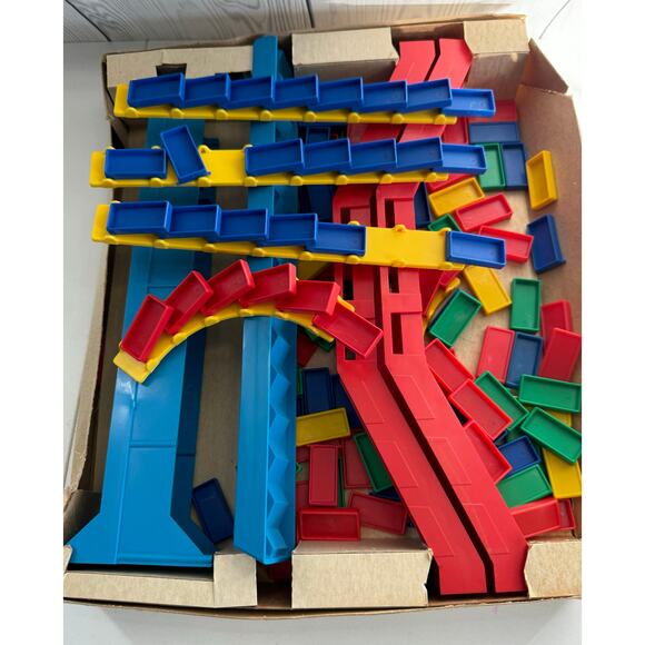 1981 Mego DOMINO RALLY MARK I Tumbling Layouts Game - Picture 5 of 7